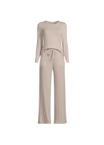 LANDS' END Pyjama-Set aus Viskose f&uuml;r Damen, Damen, size: regular, Pink, Viskose, by Lands' End