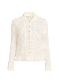 LANDS' END Cardigan in H&auml;kel-Optik f&uuml;r Damen in Petite-Gr&ouml;&szlig;e, Damen, size: petite, Elfenbein, by Lands' End