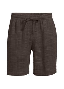 LANDS' END Schlupf-Shorts mit Struktur f&uuml;r Herren, Herren, size: regular, Braun, Baumwolle/Polyester, by Lands' End