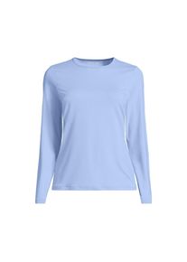LANDS' END Badeshirt f&uuml;r Damen, Damen, size: regular, Blau, Nylon-Mischung, by Lands' End