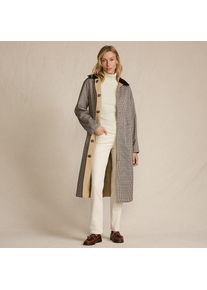 LANDS' END Wendbarer Trenchcoat mit G&uuml;rtel f&uuml;r Damen, Damen, size: regular, Beige, Polyester/Polyester-Mischung, by Lands' End