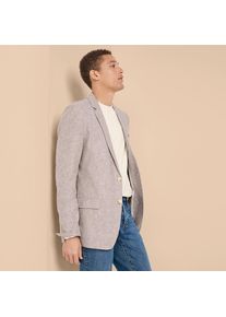 LANDS' END Sakko aus Leinenmix f&uuml;r Herren, Herren, size: regular, Braun, Leinen/Viskose/Baumwoll-Mischung, by Lands' End