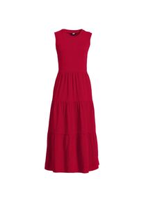 LANDS' END Maxi-Baumwollkleid aus Flammgarn f&uuml;r Damen in Petite-Gr&ouml;&szlig;e, Damen, size: petite, Rot, Baumwolle, by Lands' End