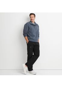 LANDS' END Trekking-Zip-Off-Hose f&uuml;r Herren, Herren, size: regular, Schwarz, Baumwolle/Nylon, by Lands' End