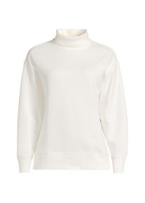 LANDS' END Serious Sweats Rollkragenpullover f&uuml;r Damen in Plus-Gr&ouml;&szlig;e, Damen, size: plus, Blau, Baumwoll-Mischung/Polyester-Mischung, by Lands' End
