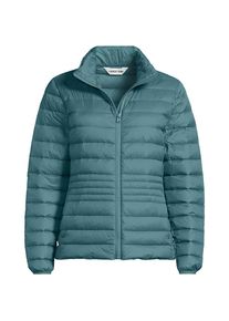 LANDS' END Ultraleichte verstaubare Daunenjacke Wanderweight, Damen, size: regular, Gr&uuml;n, Nylon, by Lands' End
