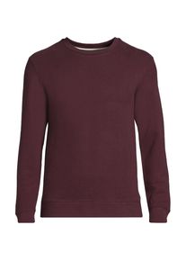 LANDS' END Rundhals-Sweatshirt SERIOUS SWEATS f&uuml;r Herren, Herren, size: regular, Rot, Baumwoll-Mischung/Polyester-Mischung, by Lands' End