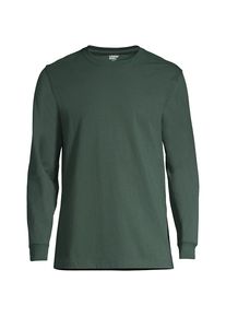 LANDS' END Super-T Langarm-Shirt f&uuml;r Herren, Classic Fit, Tallgr&ouml;&szlig;e, Herren, size: tall, Gr&uuml;n, Baumwolle, by Lands' End