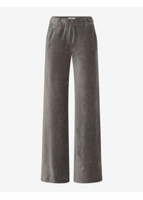 Brax Damen Cordhose Style MAINE INDUSTRIAL GREY, grau, Gr. 48L