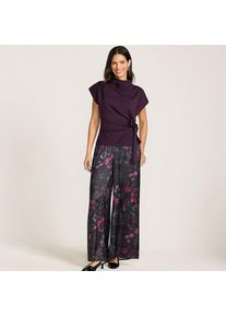 LANDS' END Flie&szlig;ende Palazzohose f&uuml;r Damen, Damen, size: regular, Rot, Polyester, by Lands' End