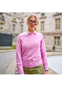 LANDS' END Merino-Pullover f&uuml;r Damen, Damen, size: regular, Pink, Wolle, by Lands' End