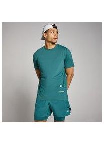 Myprotein MP Herren Hybrid Mesh T-Shirt - Sattes Petrol - XS