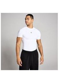 Myprotein MP Herren Training Kurzarm Baselayer - Wei&szlig; - XXS