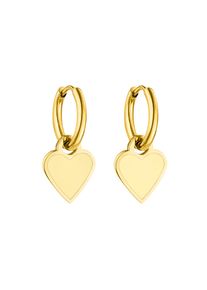 PURELEI Butter Yellow Heart Ohrringe