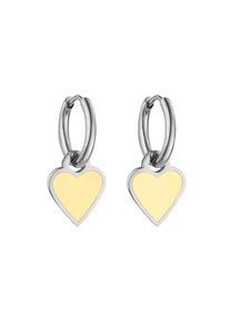 PURELEI Butter Yellow Heart Ohrringe
