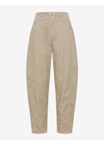 Brax Damen Cordhose Style MEGAN S DARK ECRU, hellbeige, Gr. 48K