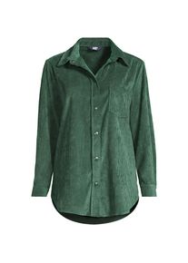 LANDS' END Stretchcord-Bluse f&uuml;r Damen, Damen, size: regular, Gr&uuml;n, Polyester/Nylon/Viskose, by Lands' End