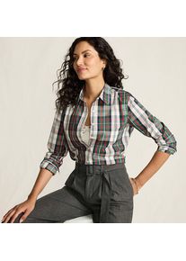 LANDS' END B&uuml;gelfreie Baumwoll-Bluse in Petite-Gr&ouml;&szlig;e, Damen, size: petite, Elfenbein, Baumwolle, by Lands' End
