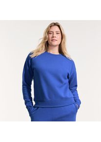 LANDS' END Sweatshirt SERIOUS SWEATS f&uuml;r Damen, Damen, size: regular, Blau, Elasthan/Baumwoll-Mischung/Polyester-Mischung, by Lands' End