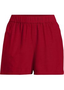 LANDS' END Dehnbund-Shorts f&uuml;r Damen, Damen, size: regular, Rot, Baumwolle/Viskose/Baumwoll-Mischung, by Lands' End