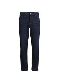 LANDS' END All-Day CoolMax Straight Fit Stretch-Jeans, Herren, size: regular, Blau, by Lands' End