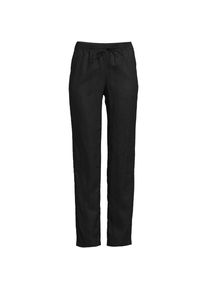 LANDS' END Relaxte Premium Reinleinen-Schlupfhose f&uuml;r Damen in Plus-Gr&ouml;&szlig;e, Damen, size: plus, Schwarz, Leinen, by Lands' End