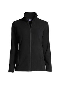 LANDS' END Anyweather Fleece-Jacke in Petite-Gr&ouml;&szlig;e, Damen, size: petite, Schwarz, Polyester, by Lands' End