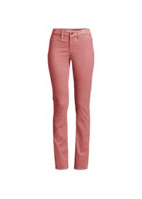 LANDS' END Straight Fit Cordhose Mid Waist f&uuml;r Damen, Damen, size: regular, Rot, Baumwoll-Mischung, by Lands' End