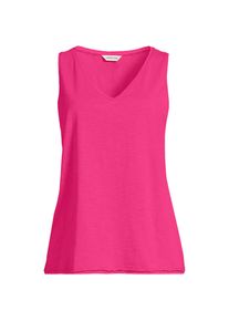 LANDS' END Baumwolltop aus Flammgarn f&uuml;r Damen, Damen, size: regular, Pink, Baumwolle, by Lands' End