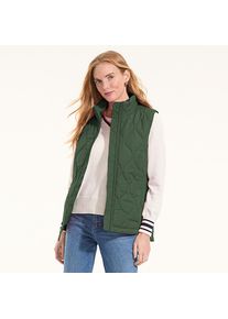 LANDS' END Isolierte FeatherFree&trade; Steppweste in Petite-Gr&ouml;&szlig;e, Damen, size: petite, Gr&uuml;n, Polyester, by Lands' End