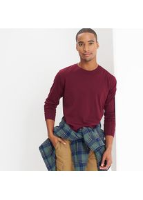 LANDS' END Super-T Langarm-Shirt f&uuml;r Herren, Classic Fit, Herren, size: regular, Rot, Baumwolle, by Lands' End