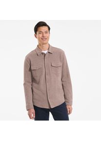 LANDS' END Bedford-Hemdjacke f&uuml;r Herren, Herren, size: regular, Braun, Baumwoll-Mischung/Polyester-Mischung, by Lands' End