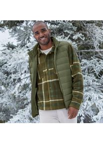LANDS' END Ultraleichte verstaubare Wanderweight-Daunenweste f&uuml;r Herren, Herren, size: regular, Gr&uuml;n, Polyester/Nylon/Daunen, by Lands' End