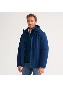 LANDS' END Isolierte, wasserdichte 3-in-1-Jacke Squall f&uuml;r Herren, Herren, size: regular, Blau, Polyester/Nylon, by Lands' End