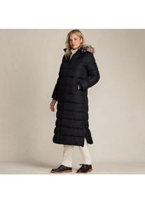 LANDS' END Maxi-Daunenmantel mit Kapuze f&uuml;r Damen in Petite-Gr&ouml;&szlig;e, Damen, size: petite, Schwarz, Polyester, by Lands' End