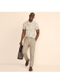 LANDS' END Schlupfbund-Chino f&uuml;r Herren, Herren, size: regular, Beige, Baumwolle/Leinen, by Lands' End