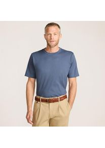LANDS' END Super-T Kurzarm-Shirt f&uuml;r Herren, Classic Fit, Herren, size: regular, Blau, Baumwolle, by Lands' End