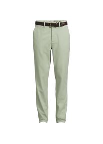 LANDS' END Straight Fit Chinos mit Textur f&uuml;r Herren, Herren, size: regular, Gr&uuml;n, Baumwolle/Lyocell (Viskose)/Baumwoll-Mischung, by Lands' End