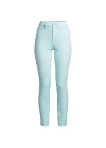 Slim Fit Stretch-Jeans High Waist in Plus-Gr&ouml;&szlig;e, Damen, size: plus, Blau, Elasthan/Baumwoll-Mischung/Polyester-Mischung, by Lands' End