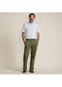 LANDS' END Twill-Hose mit Stretch f&uuml;r Herren, Herren, size: regular, Gr&uuml;n, Elasthan/Baumwoll-Mischung, by Lands' End
