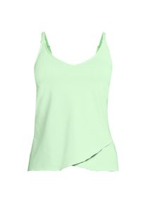 LANDS' END Tankinitop mit Tulpensaum chlorresistent f&uuml;r Damen, Damen, size: regular, Gr&uuml;n, Nylon-Mischung, by Lands' End