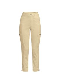 LANDS' END 7/8-Cargohose aus Lyocell-Mischung Mid Waist f&uuml;r Damen, Damen, size: regular, Gelb, Baumwolle/Baumwoll-Mischung, by Lands' End