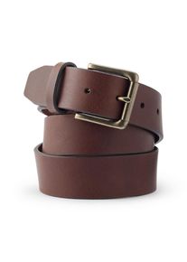 LANDS' END Lederg&uuml;rtel im Vintage-Stil f&uuml;r Herren, Herren, size: regular, Braun, Leder, by Lands' End