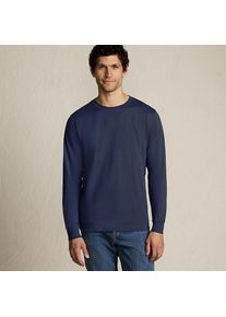 LANDS' END Super-T Langarm-Shirt f&uuml;r Herren, Classic Fit, Tallgr&ouml;&szlig;e, Herren, size: tall, Blau, Baumwolle, by Lands' End