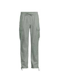 LANDS' END Leinenmix-Cargohose f&uuml;r Herren, Herren, size: regular, Gr&uuml;n, Leinen/Baumwoll-Mischung, by Lands' End