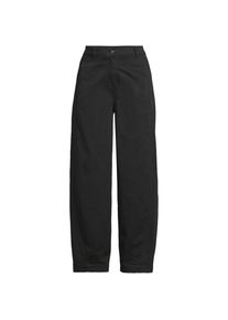 LANDS' END Barrel-Chinos High Waist aus Lyocell-Mix f&uuml;r Damen in Petite-Gr&ouml;&szlig;e, Damen, size: petite, Schwarz, Baumwolle/Baumwoll-Mischung, by Lands' End
