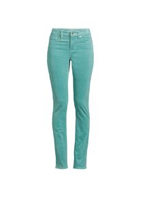 LANDS' END Straight Fit Cordhose Mid Waist f&uuml;r Damen in Plus-Gr&ouml;&szlig;e, Damen, size: plus, Blau, Baumwoll-Mischung, by Lands' End
