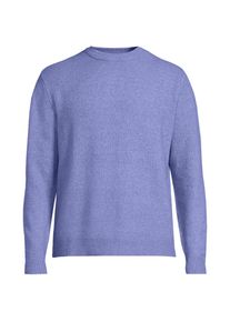 LANDS' END Wool Touch Rundhals-Pullover f&uuml;r Herren, Herren, size: regular, Lila, Wolle/Polyester/Nylon, by Lands' End
