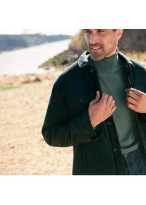 LANDS' END Super-T Rollkragenshirt f&uuml;r Herren, Classic Fit, Herren, size: regular, Gr&uuml;n, Baumwolle, by Lands' End