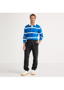 LANDS' END Serious Sweats Jogginghose f&uuml;r Herren, Herren, size: regular, Schwarz, Baumwoll-Mischung/Polyester-Mischung, by Lands' End